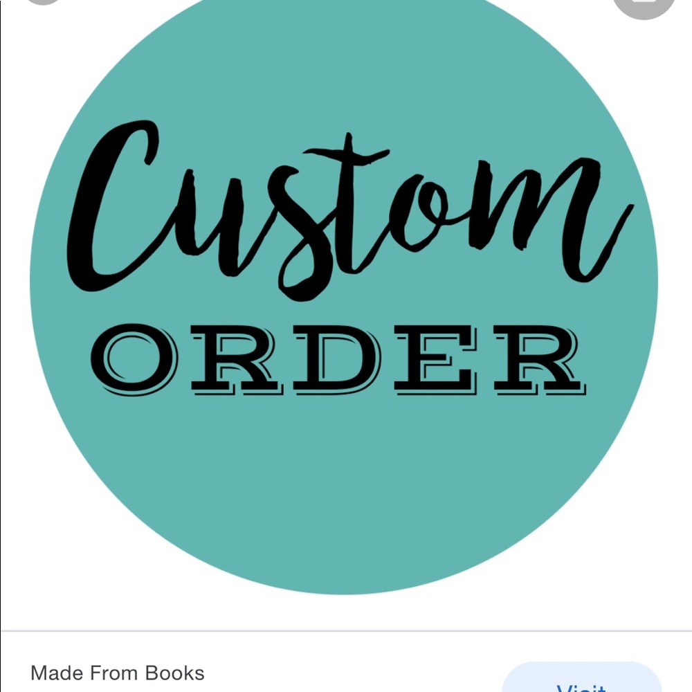 Custom listing for Lissa